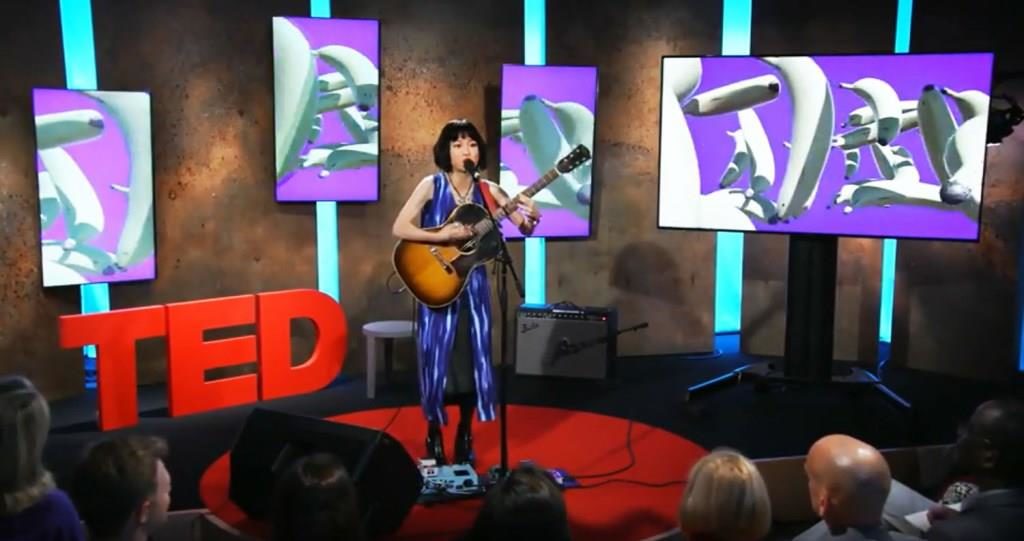 Rei、日本人ミュージシャン初となるTED NYCでのパフォーマンス映像公開