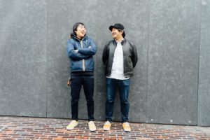 (左から)西槇太一、タイラダイスケ