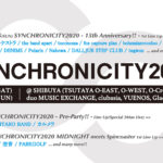 15周年『SYNCHRONICITY2020』、第1弾ラインナップで前夜祭・深夜祭17組を発表！各先行チケット一斉発売スタート！