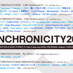 『SYNCHRONICITY2020』第3弾＆台湾ラインナップ発表！新たに26組を追加！「ボロフェスタ」、「New Action!」、「Shinjuku MARZ（Yasoshima）」とのコラボステージも誕生！