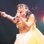 手作りのドレスを身につけた稲森のあ(燃えこれ学園)、生誕祭で、心の内を歌詞にしたソロ曲「myself」を披露!!
