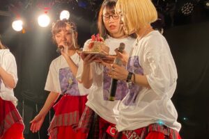 エモいライブを繰り広げた真志取みらいの生誕祭で、CHERRY GIRLS PROJECTの最終兵器 (新メンバー)を発表!!