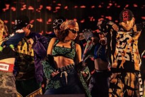世界的ダンサーRIEHATA が3 万人の大観衆を歌、ダンス、ラップで魅了。Queen Of SWAGを証明。THE HOPE 2023 に出演後、平野紫耀のインスタグラムにも登場し話題に。