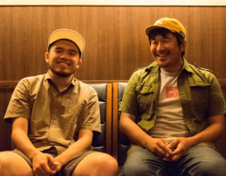 左からアフロ(MOROHA)、タイラダイスケ(FREE THROW)