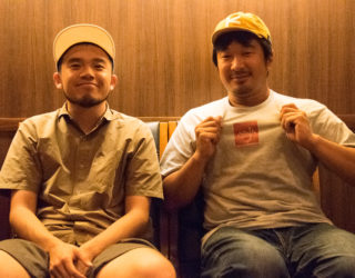 左からアフロ(MOROHA)、タイラダイスケ(FREE THROW)